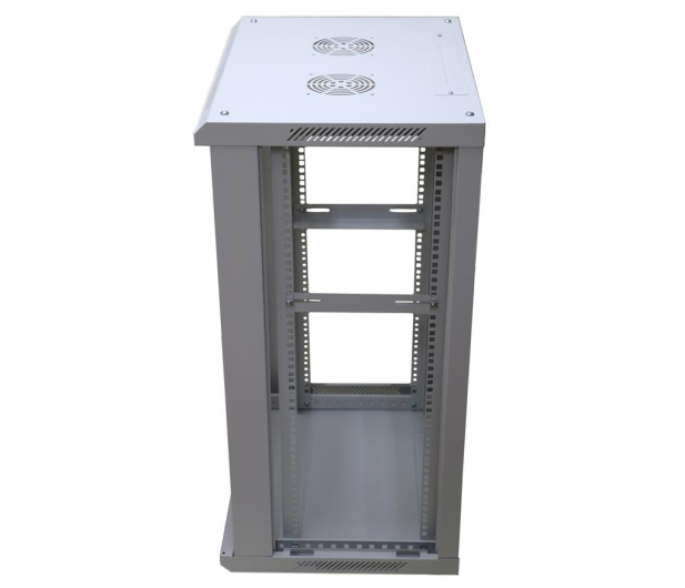 Extralink Szafa rack 15U 600x600mm szara wisząca EX.14350 - 489480 - zdjęcie 4
